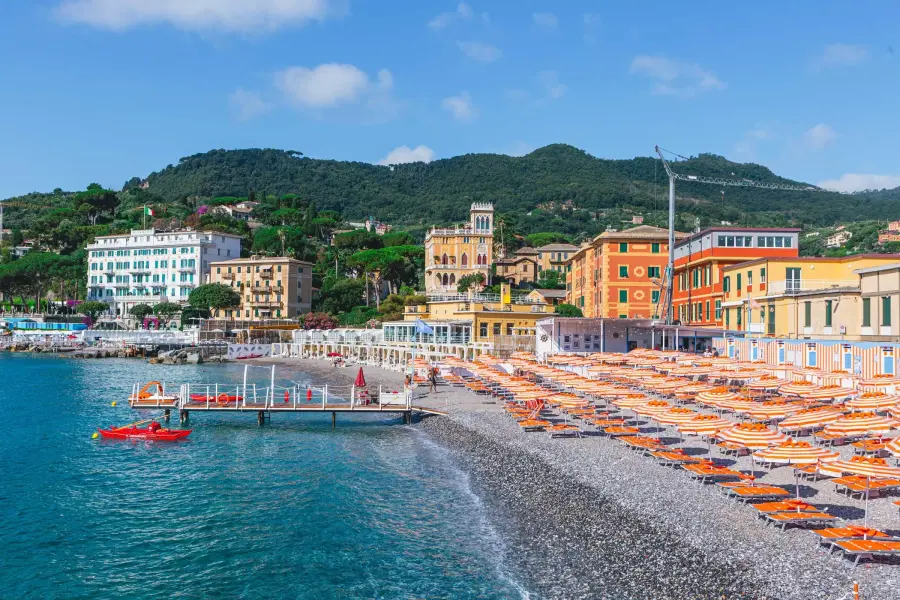 La costa tra Santa Margherita Ligure e Portofino