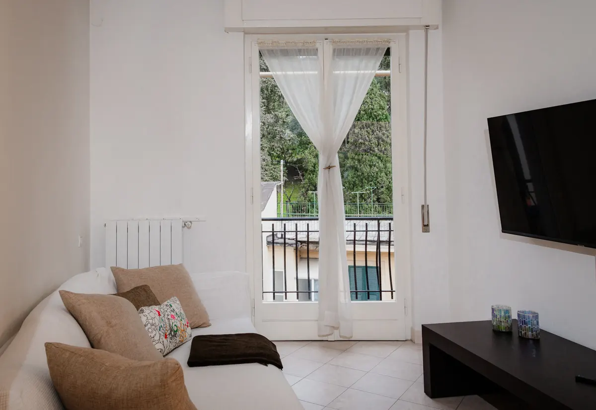 Living and dining area at Onde & Relax apartment